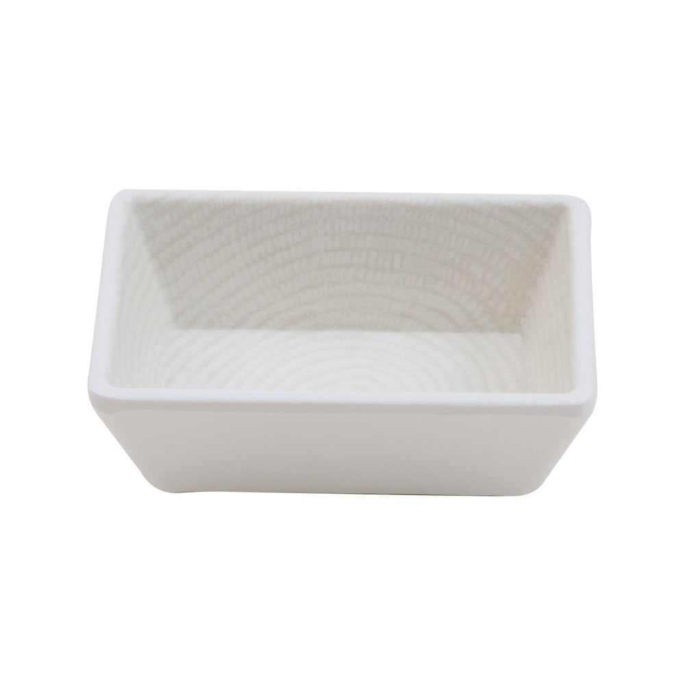 Prato 08.3x6.4x2.9cm Melamina Snack Retangular BATIK 1un
