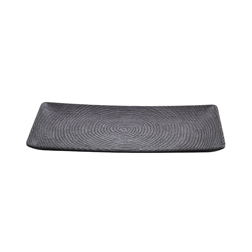 Prato 25x14x1.8cm Melamina Retangular LINES 1un