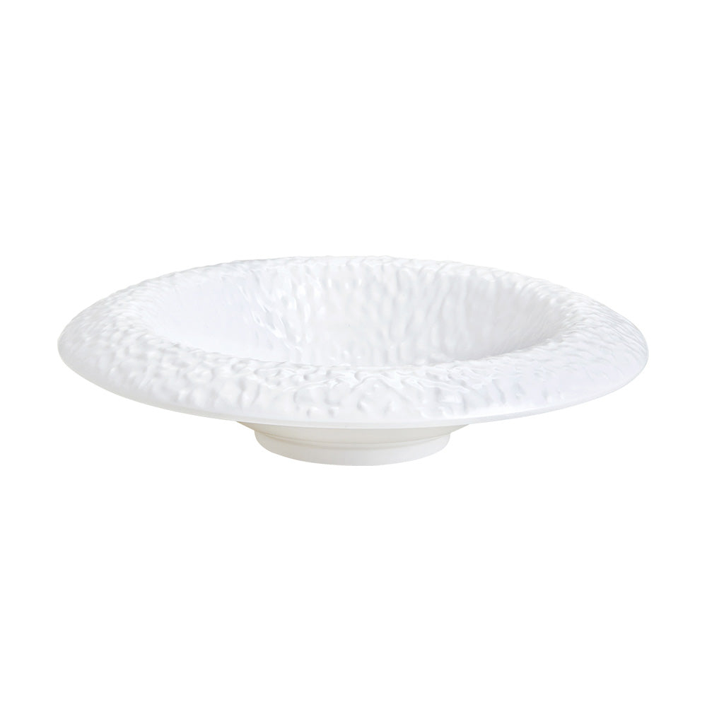 Prato 22.8x5.2cm Melamina Redondo ESSENTIA Branco 1un