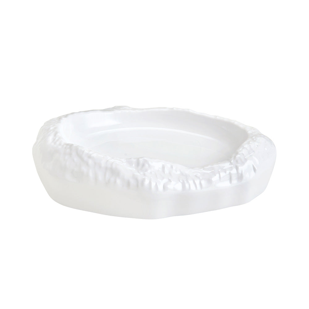 Prato 22.8x17.1x5.6cm Melamina ESSENTIA Branco 1un