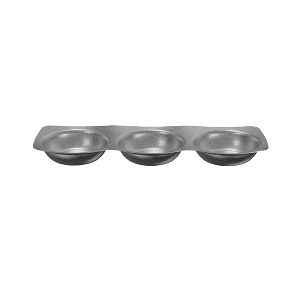 Molheira Tripla 26.6x9.2x2.6cm ACERO INOx 1un