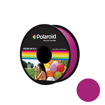 Filamento Universal PLA 1.75mm Polaroid 1Kg Magenta