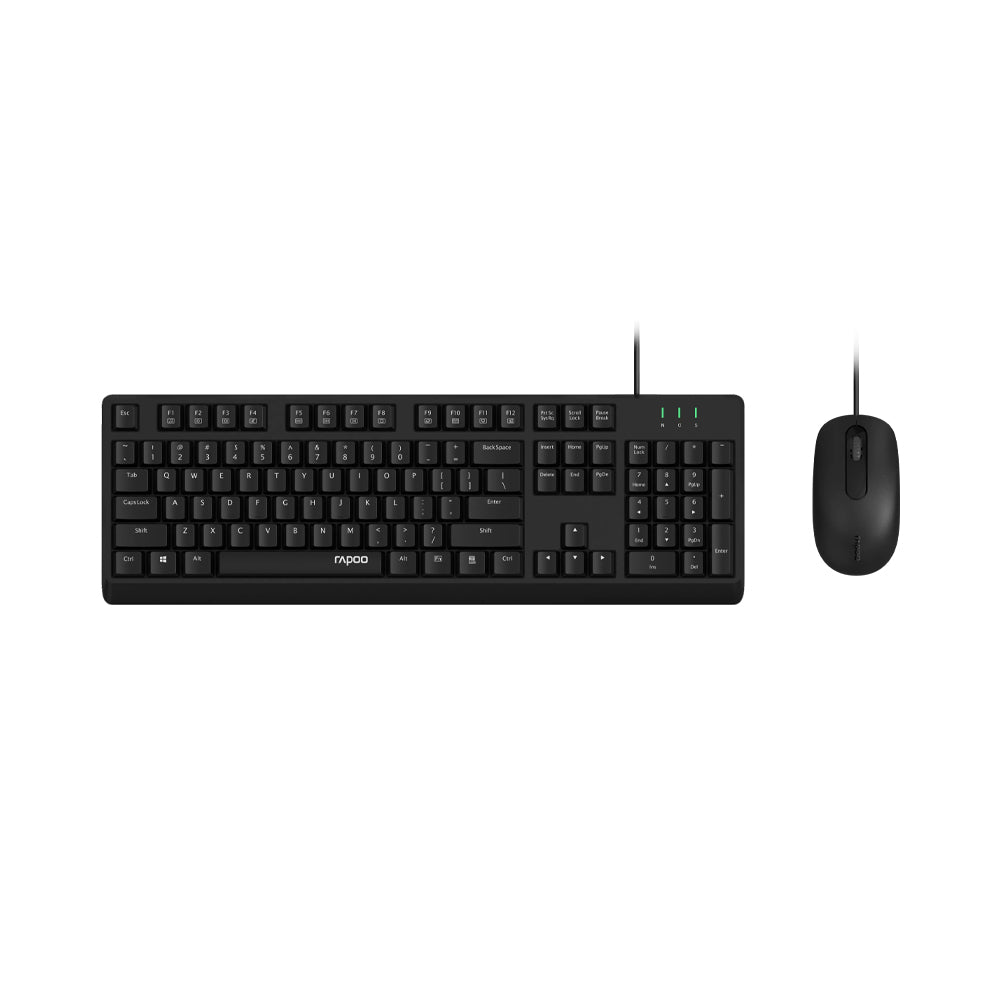 Teclado + Rato USB-A NX1500 Preto