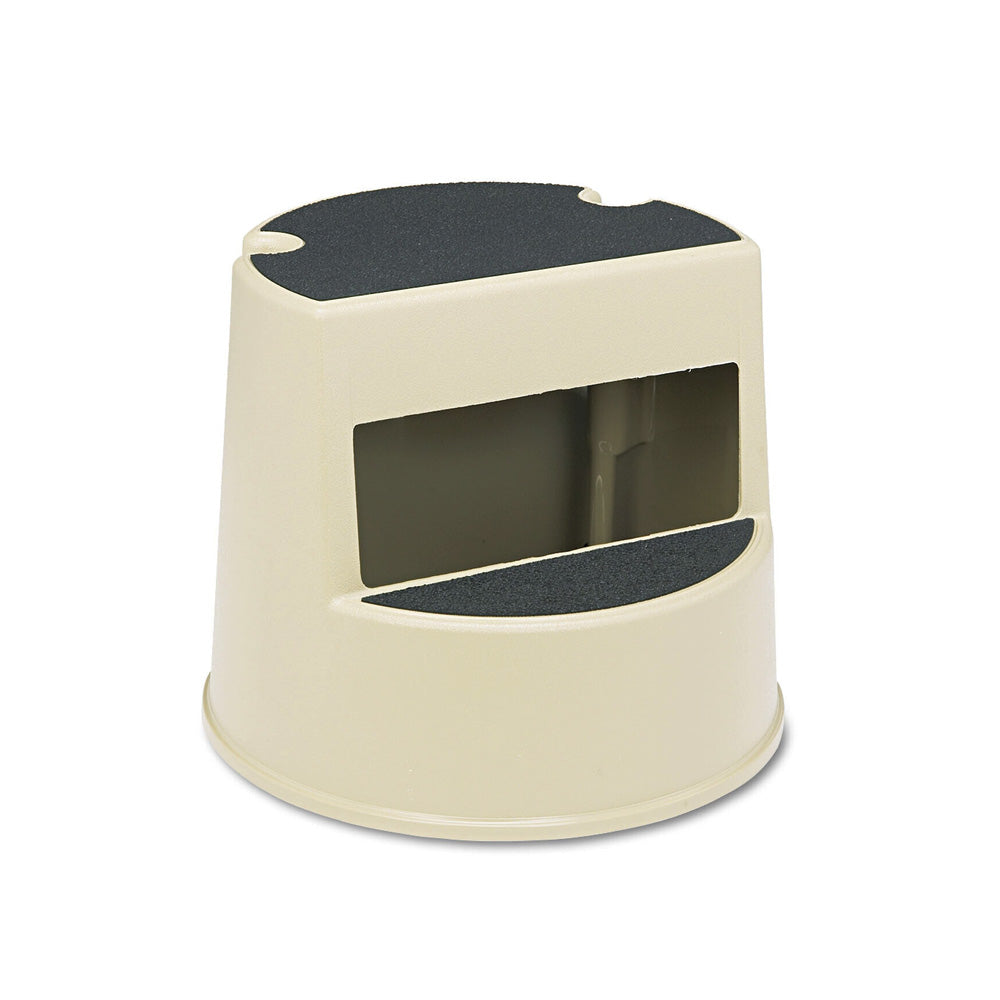 Tamborete/Escadote Plastico 2 Niveis 33cm Bege