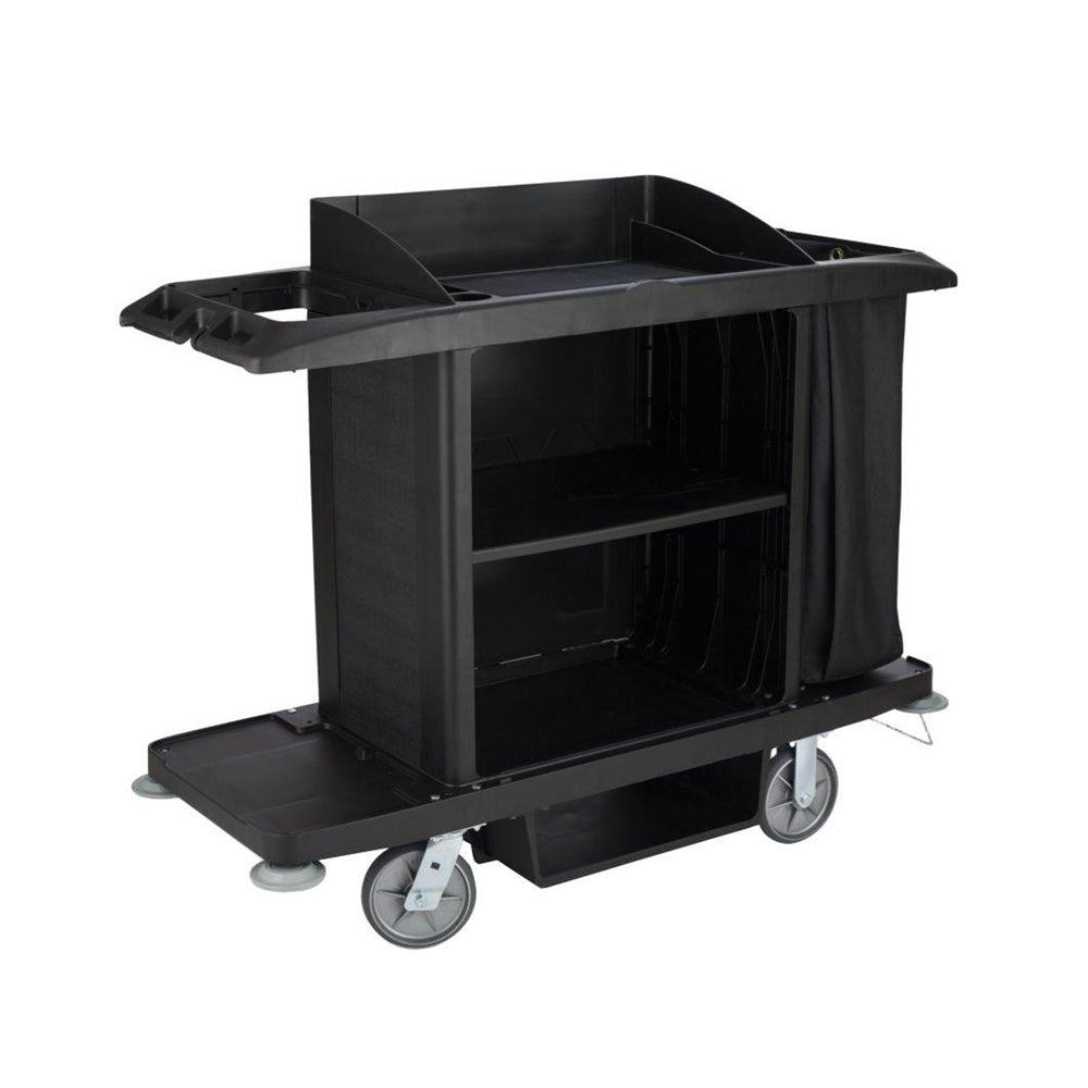 Carro Servico Hotel 152,4x56x127cm Preto