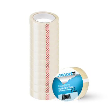 Fita Adesiva 12mmx33m Clear 1un