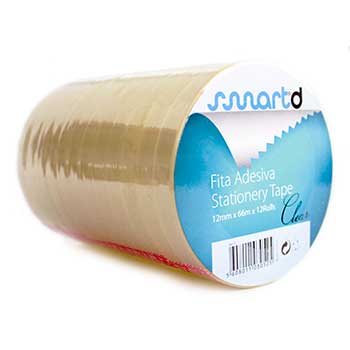 Fita Adesiva 12mmx66m Clear 1un