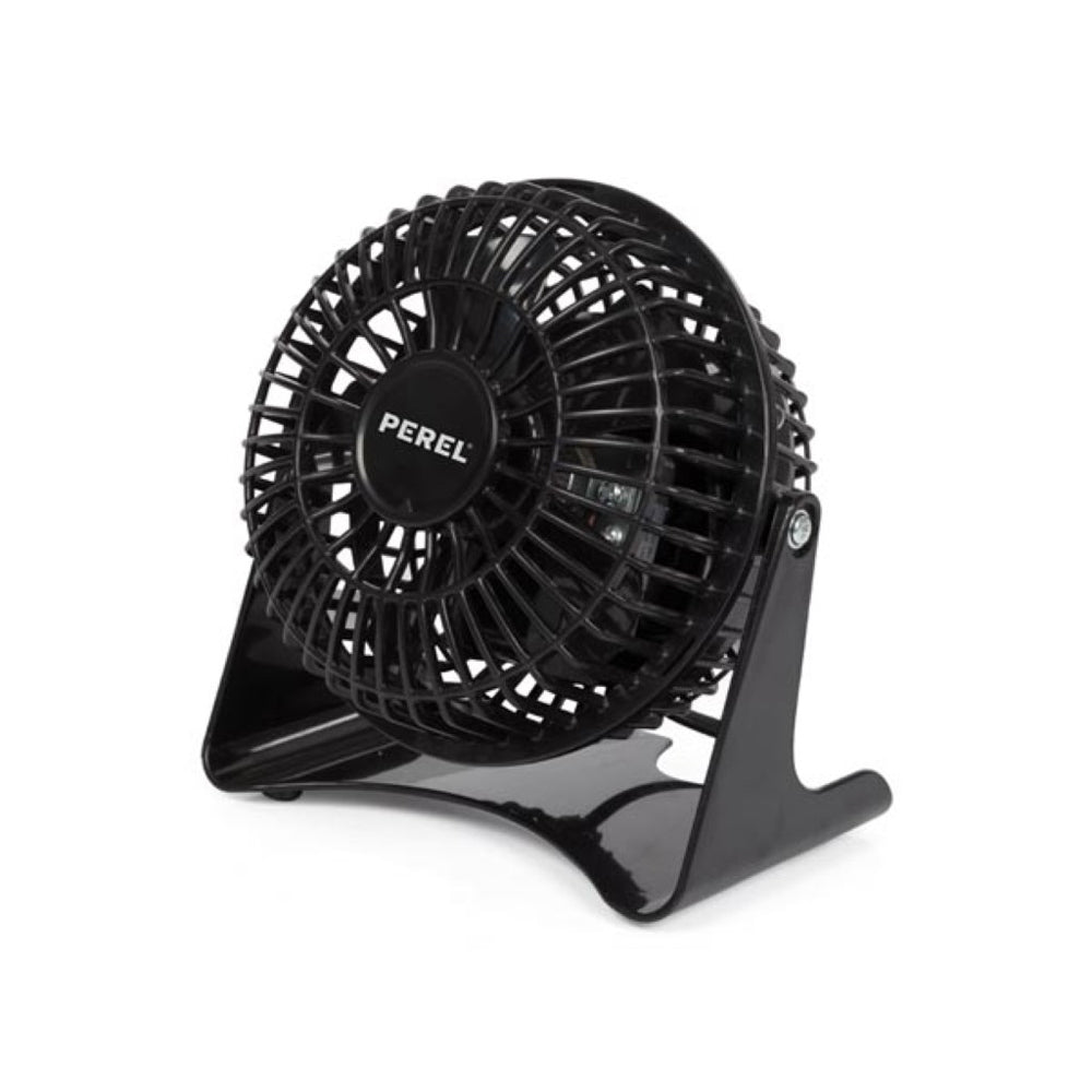 Ventoinha de Mesa 14W 10cm Preto