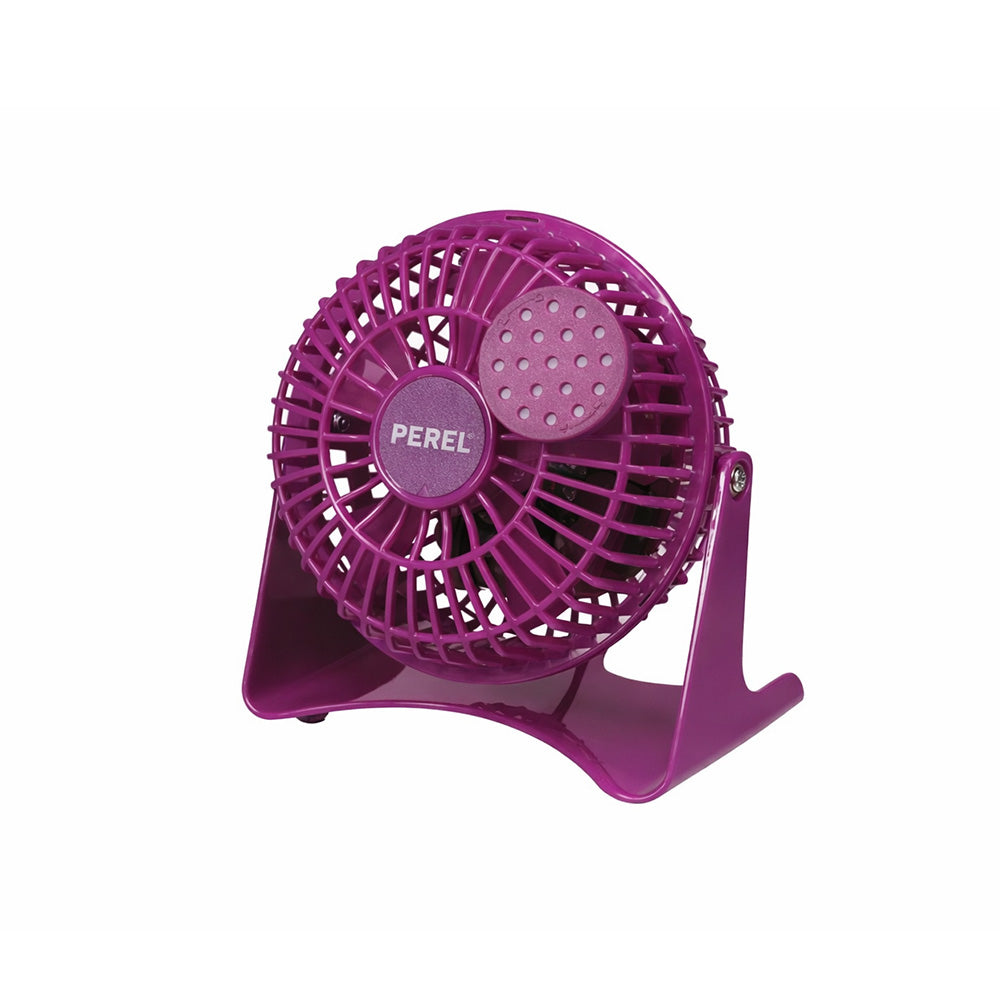 Ventoinha de Mesa 10cm Roxo