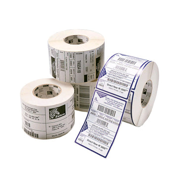 Etiquetas 102x152 D76mm 1000T Papel Mate ZEBRA 4 Rolos
