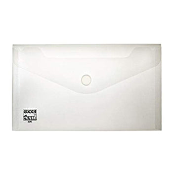 Bolsa 125x225mm DL Envelope Fecho Velcro Transparente 10un