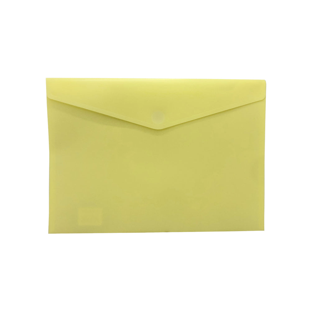 Bolsa 355x240mm A4 Envelope Fecho Velcro Baunilha Mate