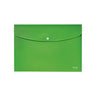 Bolsa 235x313mm A4 Envelope Fecho Botão Recycle Verde