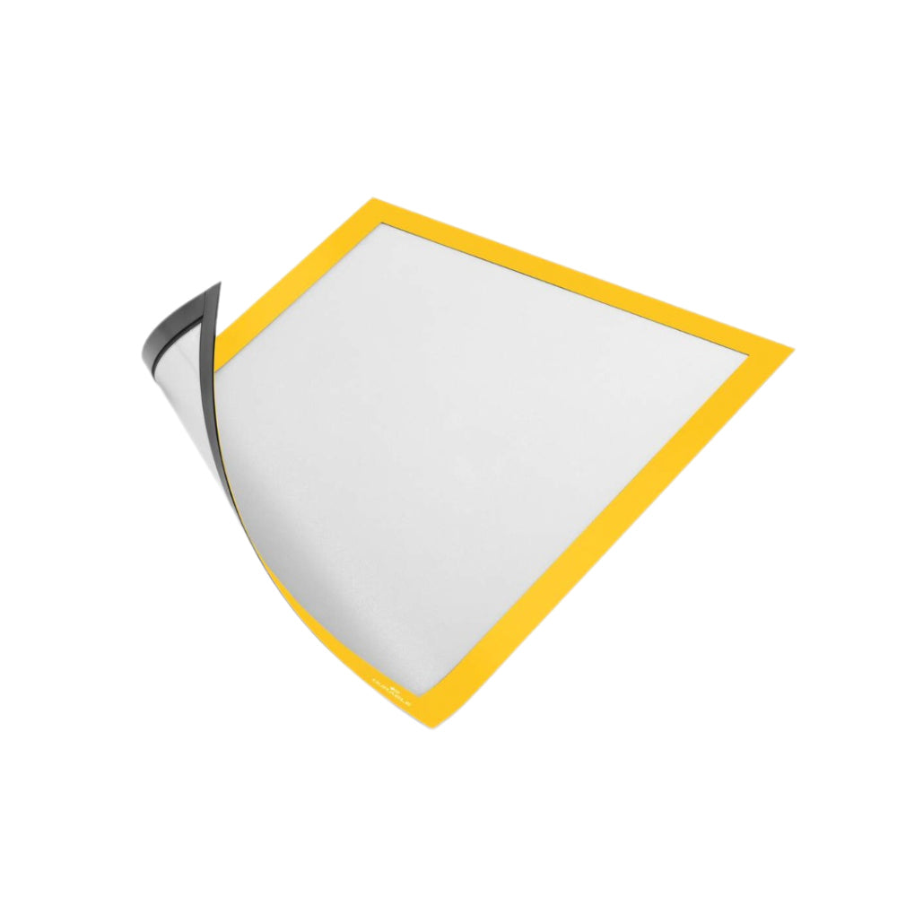 Moldura Magnética A4 Duraframe 4869-04 Amarelo 5un