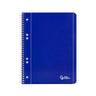 Caderno Espiral A5 Liso 80g Microperfurado Azul 80Fls