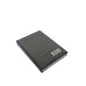Bloco Notas Liso A5 Semi Pele Preto 200Fls