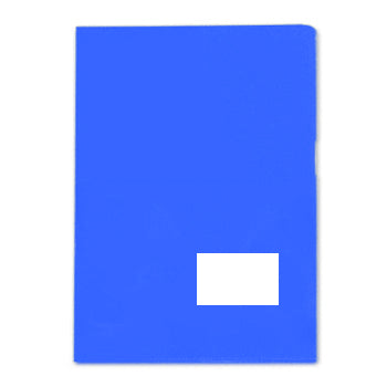 Classificador A4 Bolsa Interior Visor Etiqueta Azul