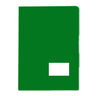 Classificador A4 Bolsa Interior Visor Etiqueta Verde
