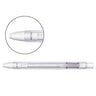 Borracha Tipo Caneta c/Suporte e Clip Connect Branco-1un