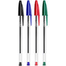 Esferográfica 4 Cores 1mm Ball Point BIC Cristal 4un