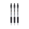 Esferográfica Gel Pilot G-2 Retrátil Preto 0,5mm 3un
