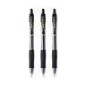 Esferográfica Gel Pilot G-2 Retrátil Preto 0,7mm 3un