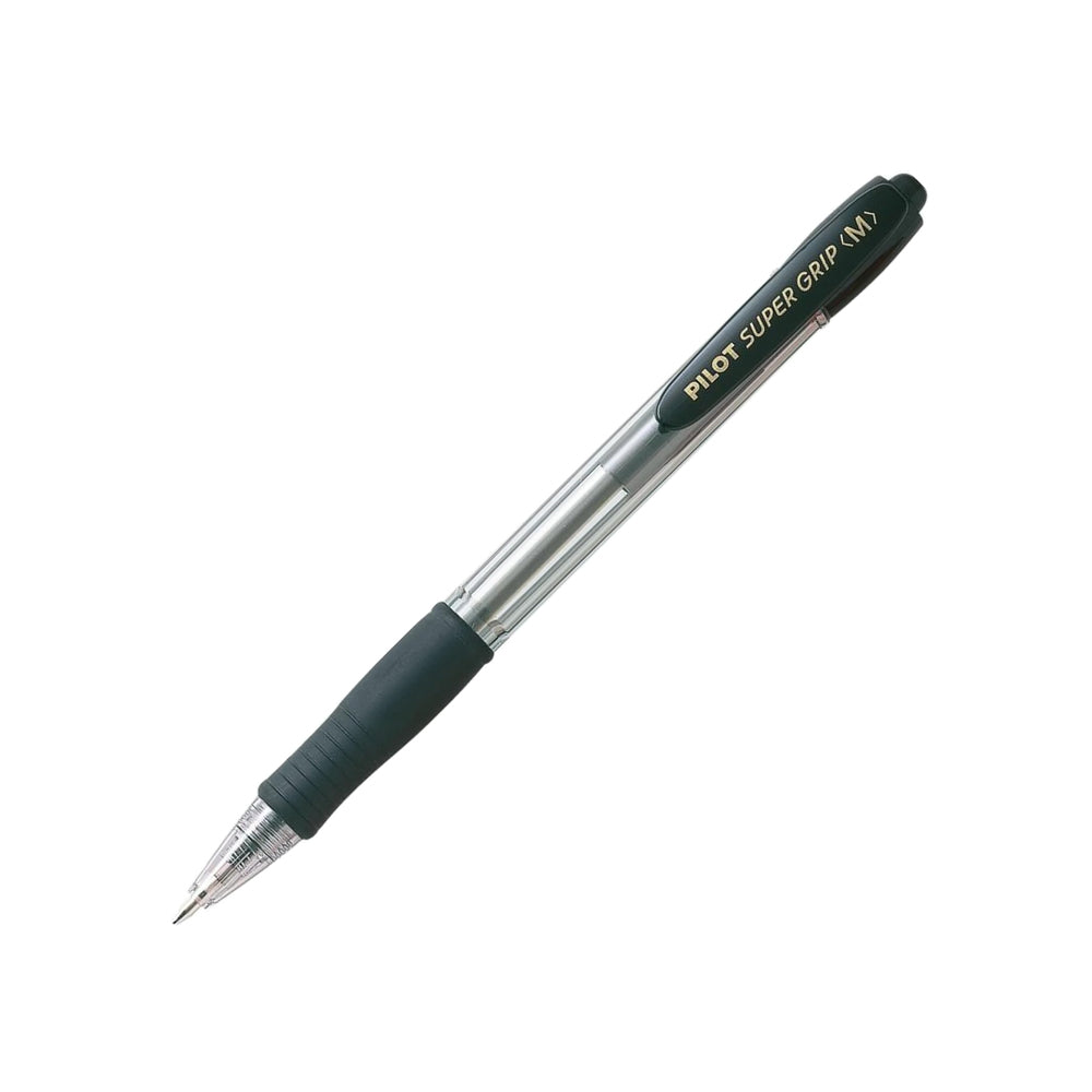 Esferográfica Pilot Super Grip M Retrátil Preto 1mm 1un