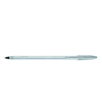 Esferográfica BIC Edição Especial Preto 1mm Prateado 20un