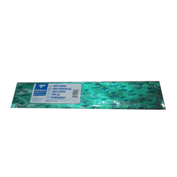 Papel Crepe Metalizado 50x150cm Rolo