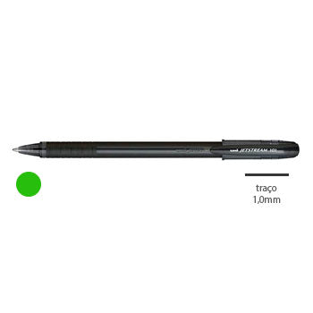 Esferográfica Uni Jetstream SX101 Verde 1mm 1un