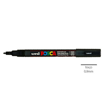 Marcador Uniball Posca PC-3M 0,9mm 1un