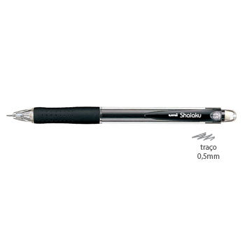 Lapiseira 0,5mm UNI Shalaku M5-100
