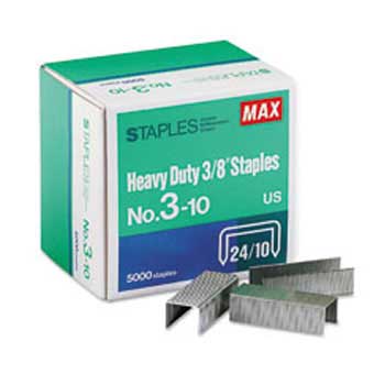 Agrafos 24/10  Nº3-10 Max (55/70 Folhas) Cx5000un