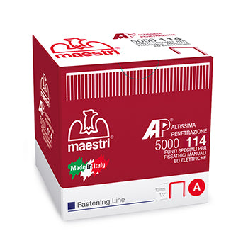Agrafos 114 Forest (14mm) para Rocamatica 114 Cx. 5000un