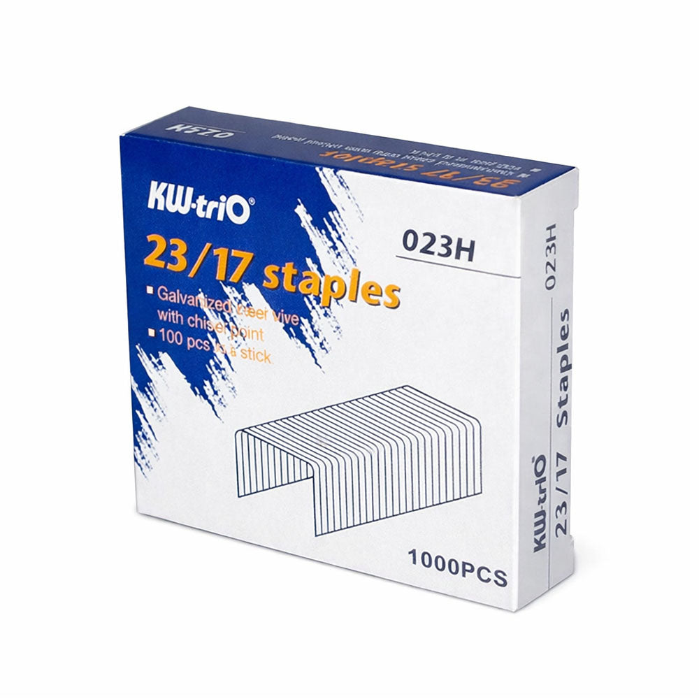 Agrafos 23/17 Kwtrio (100/140 Folhas) Cx1000un