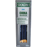 Lápis Dermatográfico Dixon Marker Azul Cx 12un