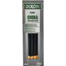 Lapis Dermatografico Dixon Marker Preto Cx 12un