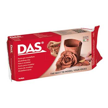 Pasta Modelar Terracota DAS 1Kg