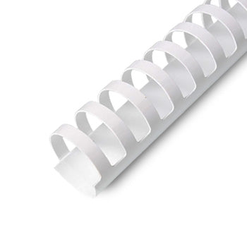 Argolas PVC Encadernar 19/20mm Branco 165 Folhas 100un