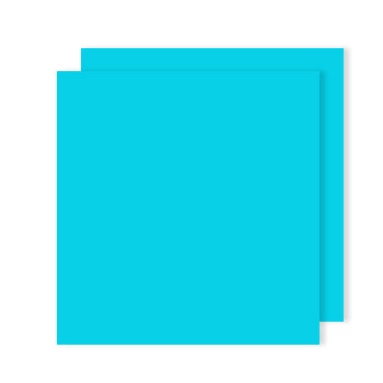 Cartolina 50x65cm Azul Turquesa 240g 25 Folhas Canson