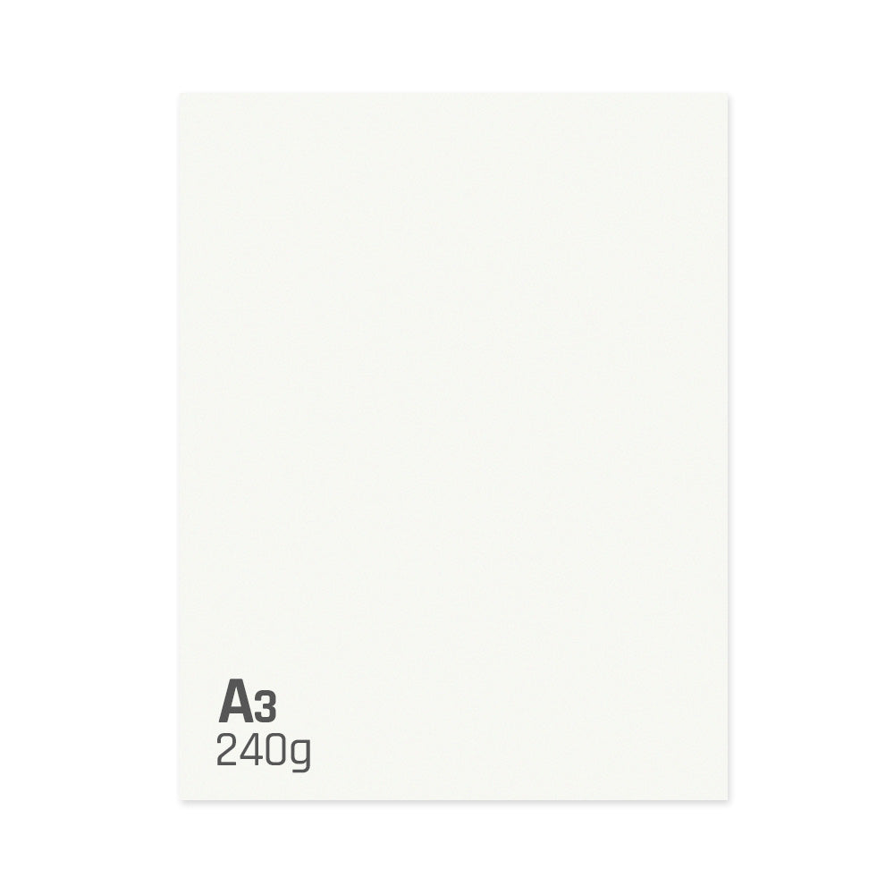 Cartolina A3 Branco 240g 50 Folhas