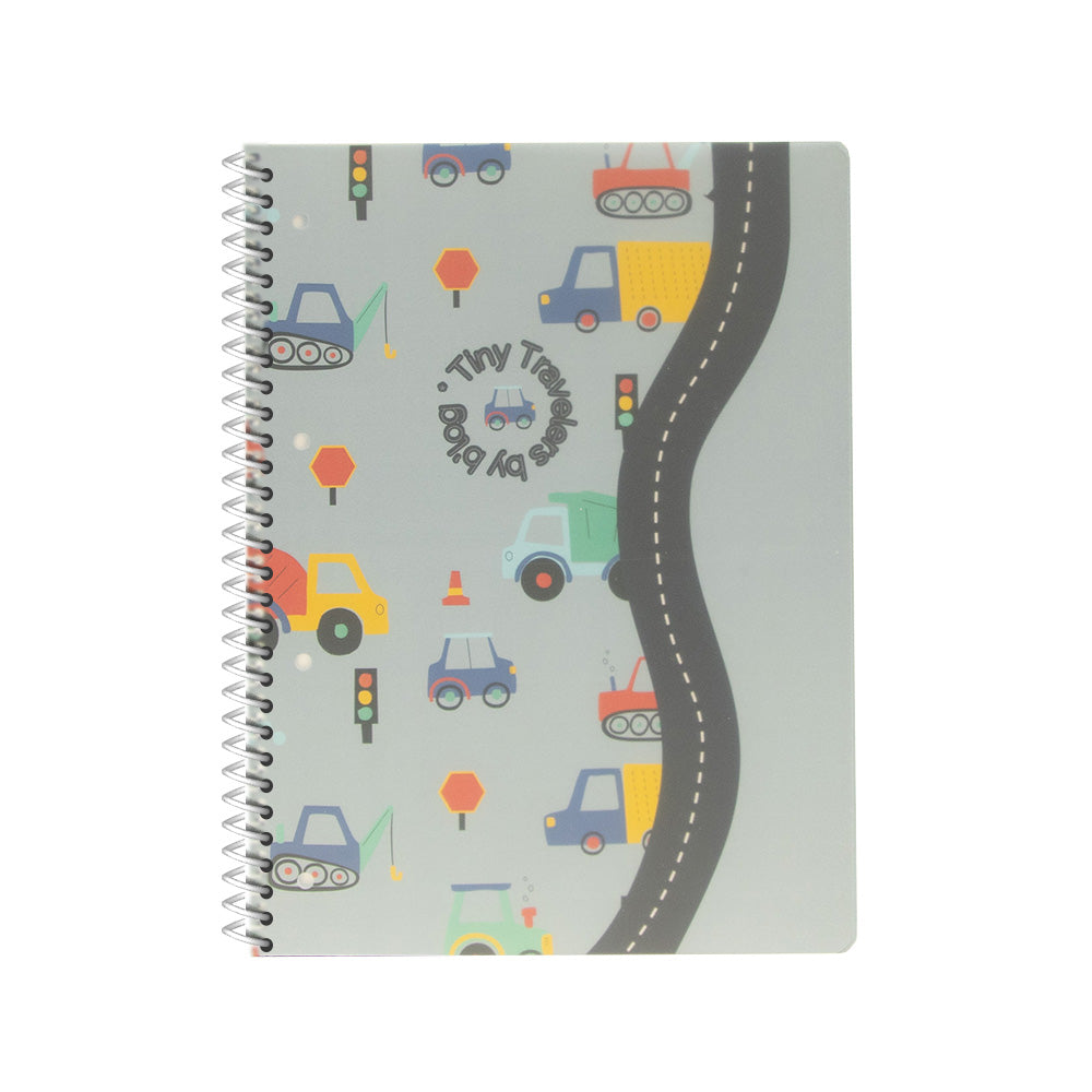 Caderno Espiral A4 Pautado PP PLAY ME Cars 80Fls 1un
