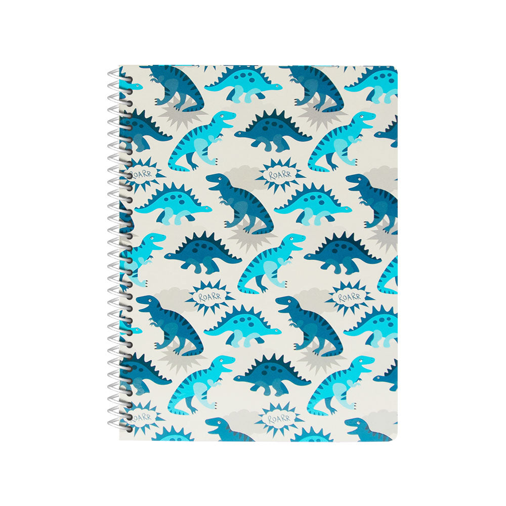 Caderno Espiral A4 Pautado DINO 80Fls 1un