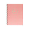 Caderno Espiral A4 Pautado LACES Rosa 80Fls 1un