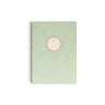Caderno Espiral A5 Quadriculado LACES Verde 80Fls 1un