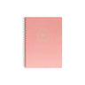 Caderno Espiral A5 Quadriculado LACES Rosa 80Fls 1un