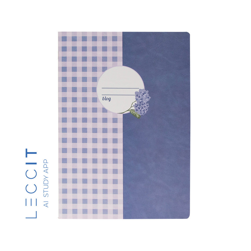 Caderno Agrafado A4 Pautado PROVENCE Vichy 48Fls 1un