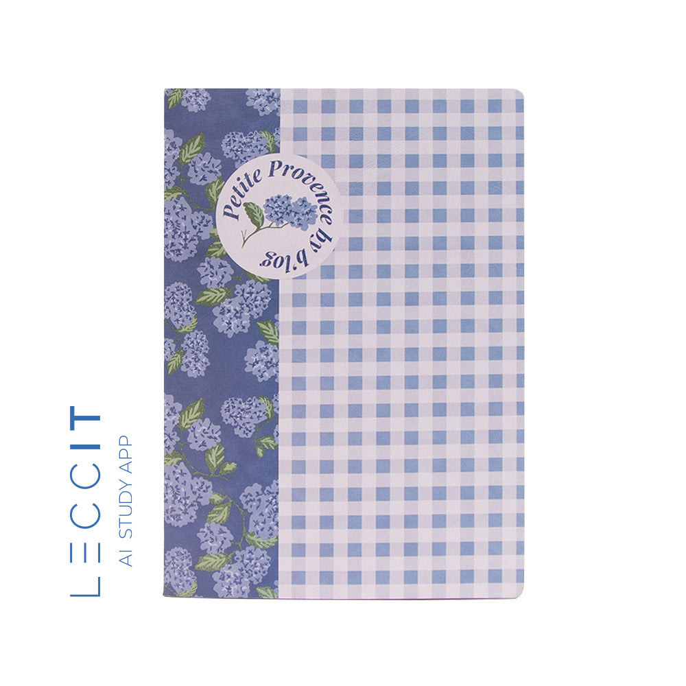 Caderno Agrafado A4 Pautado PROVENCE Flower 48Fls 1un