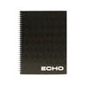 Caderno Espiral A4 Quadriculado ECHO Preto 80Fls 1un