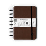 Caderno EcoSmart A5 PU Ambar Castanho 100g 100Fls